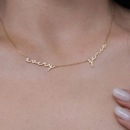 Gepersonaliseerde ketting met namen