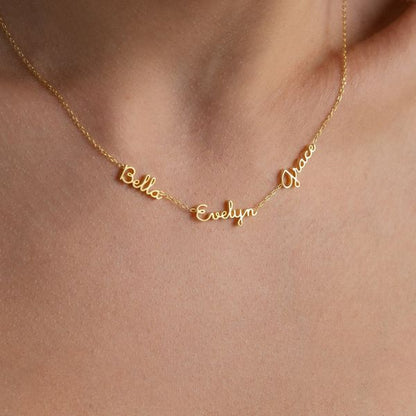 Gepersonaliseerde ketting met namen